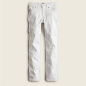 Jcrew 9" vintage slim-straight jean in white Item AV702